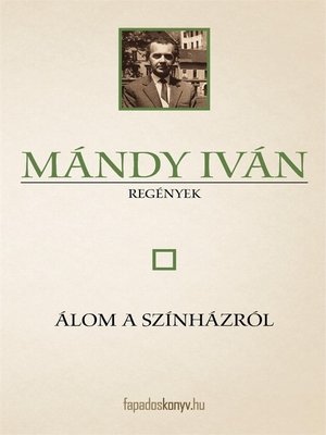 cover image of Álom a színházról